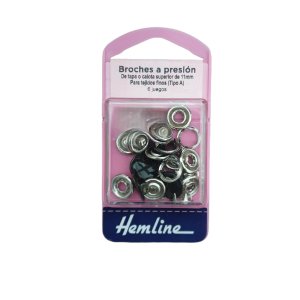 Snap Buttons 11mm Black