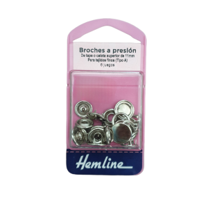 Snap Buttons 11mm Silver