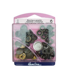 Snap Buttons 15mm Bronze