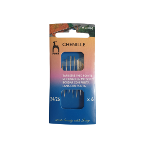 Hand Needles Chenille No 24-26