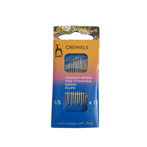 Hand Needles Crewels No 1-5