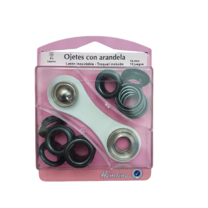 Eyelets 14mm Black