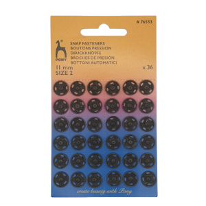 Pony Snaps Fasteners