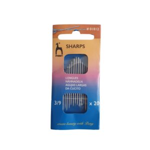Hand Needles Sharps No 3-9