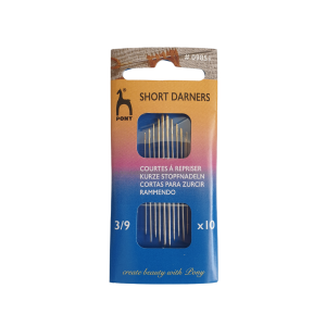 Hand Needles Short Darners No 3-9