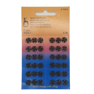 Pony Snaps Fasteners 9mm
