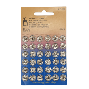 Pony Snap Fasteners
