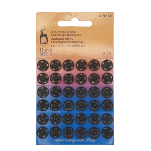 Pony Snaps Fasteners