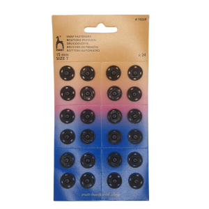 Pony Snaps Fasteners 15mm