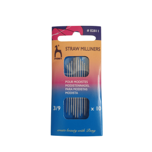 Hand Needles Straw Milliners No 3-9