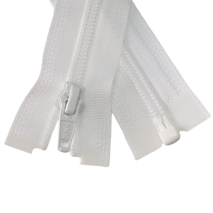 YKK zip Col. White