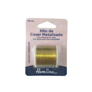 Hemline Metallic Thread