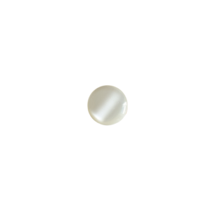 12mm Cream Plastic Buttons x 6 pcs