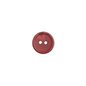 18mm Maroon Plastic Buttons x 6 pcs