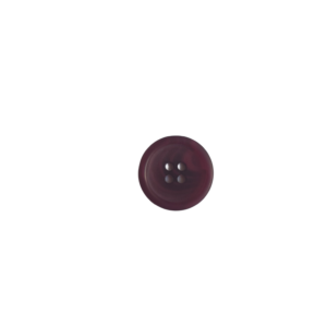 20mm Maroon Plastic Buttons x 6 pcs