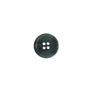 20mm Green Plastic Buttons x 6 pcs