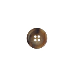 20mm Brown Plastic Buttons 6 pcs