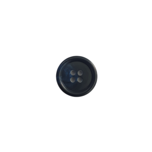 20mm Blue Plastic Buttons x 6 pcs