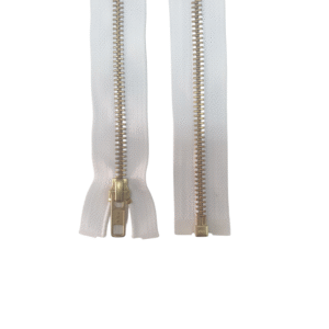 Open-End Metallic Zip